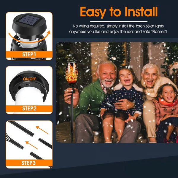 SolarFlame™ – Solar-Fackeln
