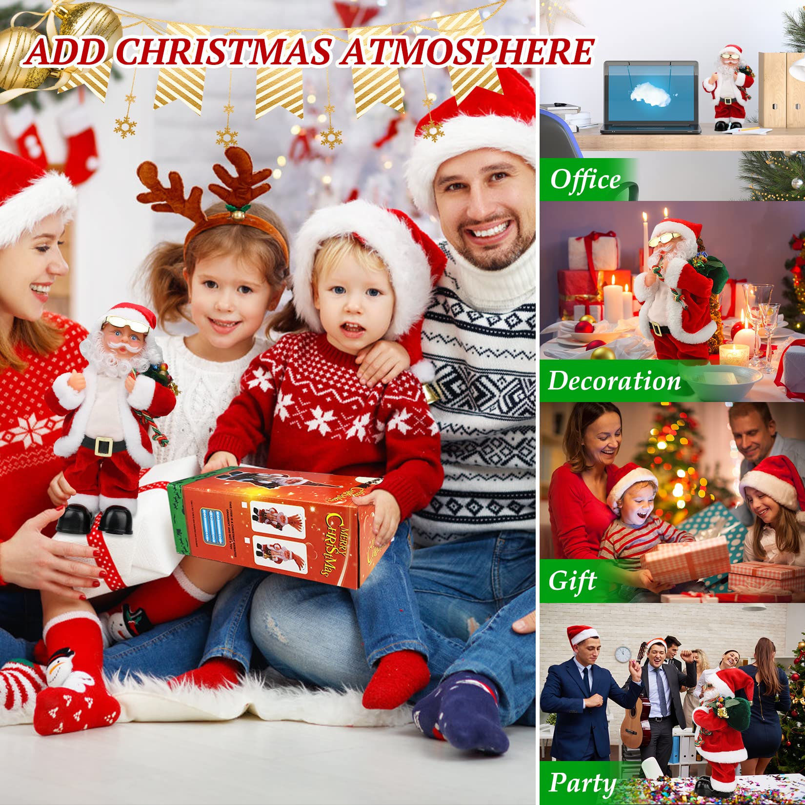 JollyGroove™ – Weihnachtsmann-Spielzeug