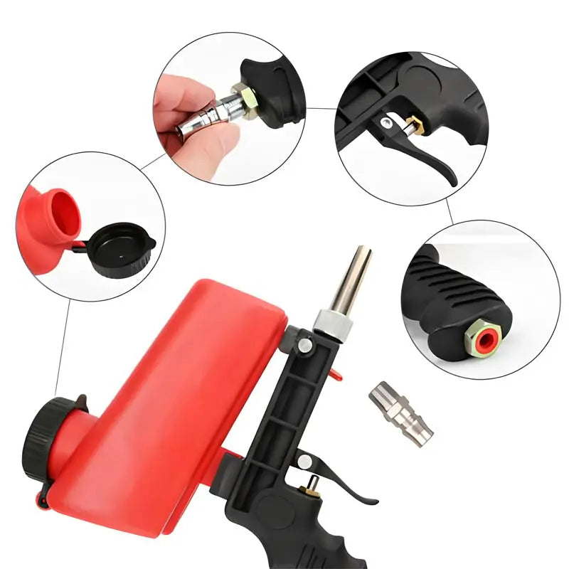 EvoBlast™ - Leistungsstarke Sandstrahlpistole