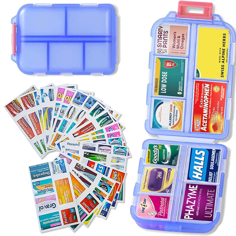 Reise-Pillenbox™ — Taschenformatige Lösung, um Ihre Medikamente überall sicher