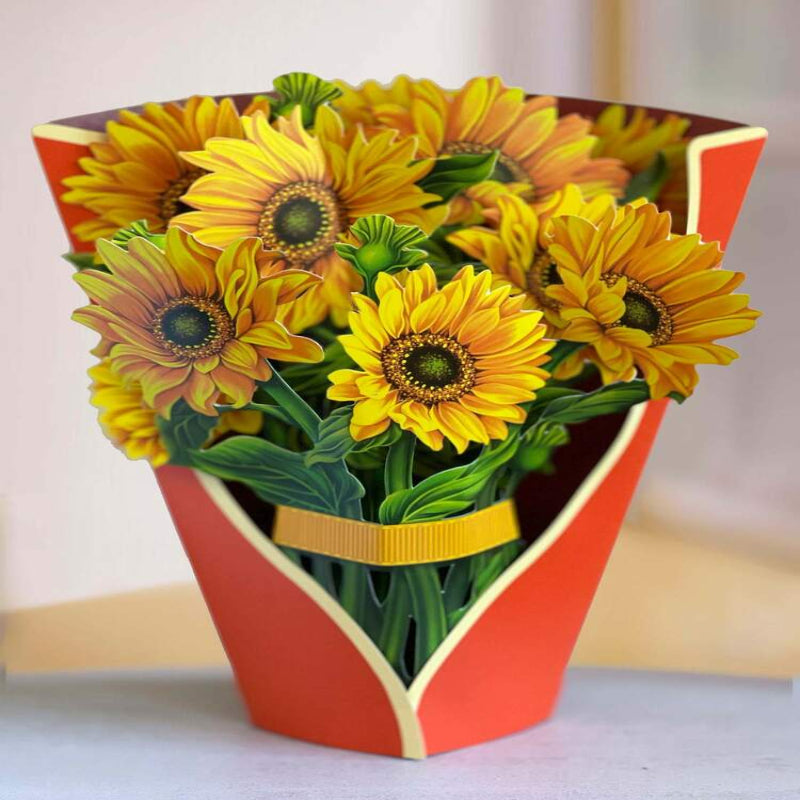 BloomCard™ – 3D-Pop-Up-Blumenkarte als langlebiges
