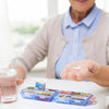 Reise-Pillenbox™ — Taschenformatige Lösung, um Ihre Medikamente überall sicher