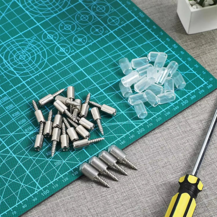 Selbstschneidende Regalstütze™ – Regal Stabilisierung