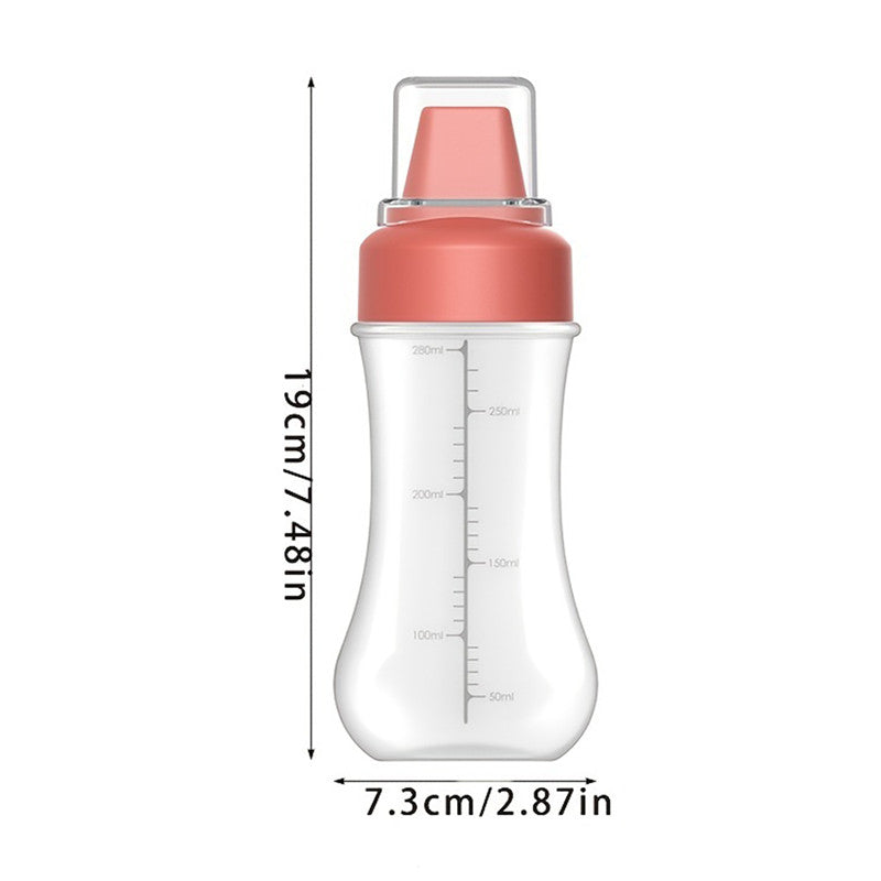 1+1 GRATIS | SqueezeFive | Mehrloch-Soßenflasche – Gleichmäßiges Dosieren leicht gemacht