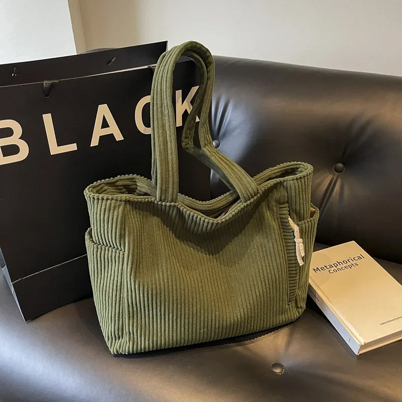 Cordelley™ – Weiche Cord-Tasche für einen gemütlichen Herbstlook