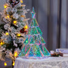 LumiGlitz™ – RGB-Holografische Weihnachtsfiguren