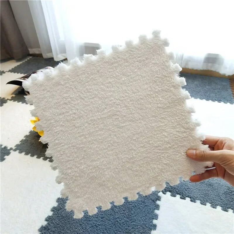 Ultra-weicher Plüsch-Teppich für Ihr Zuhause (30 × 30 cm)