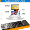 Keyless™ Faltbare drahtlose Bluetooth-Tastatur