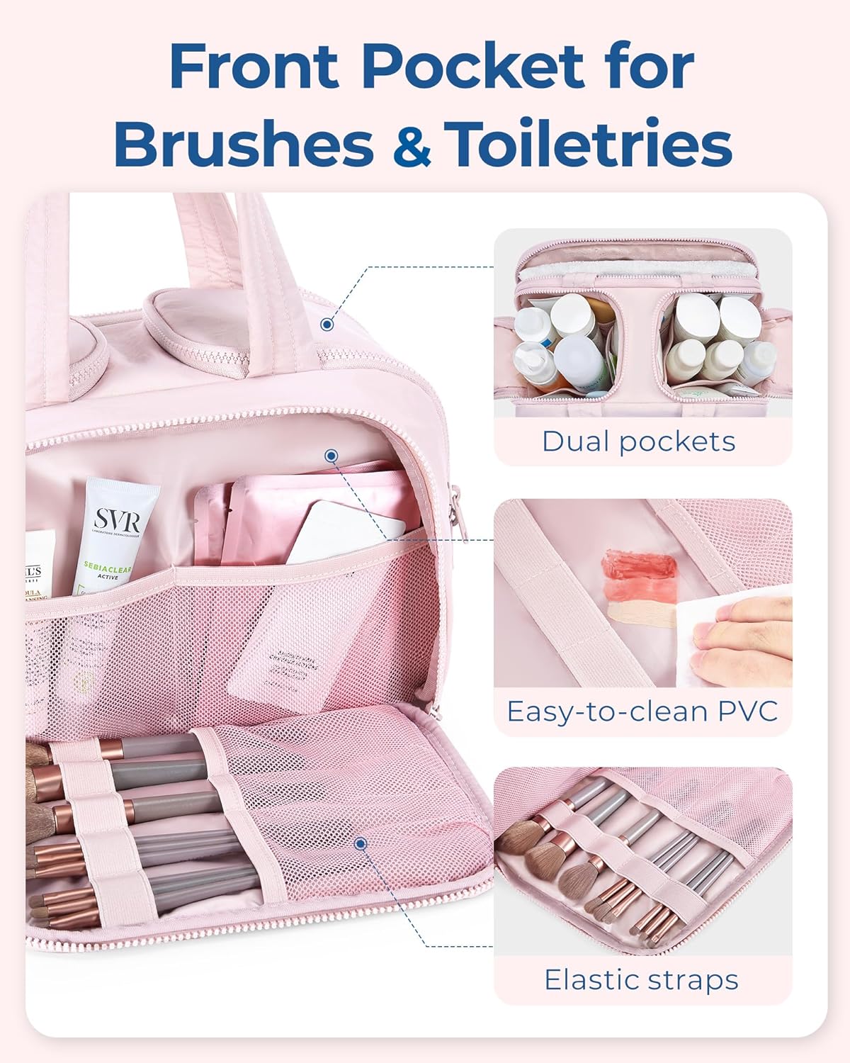 Puffora™ - Leichte Reise-Kosmetiktasche