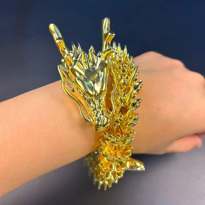 GoldDrake™ – Handgefertigter Metall-Drache