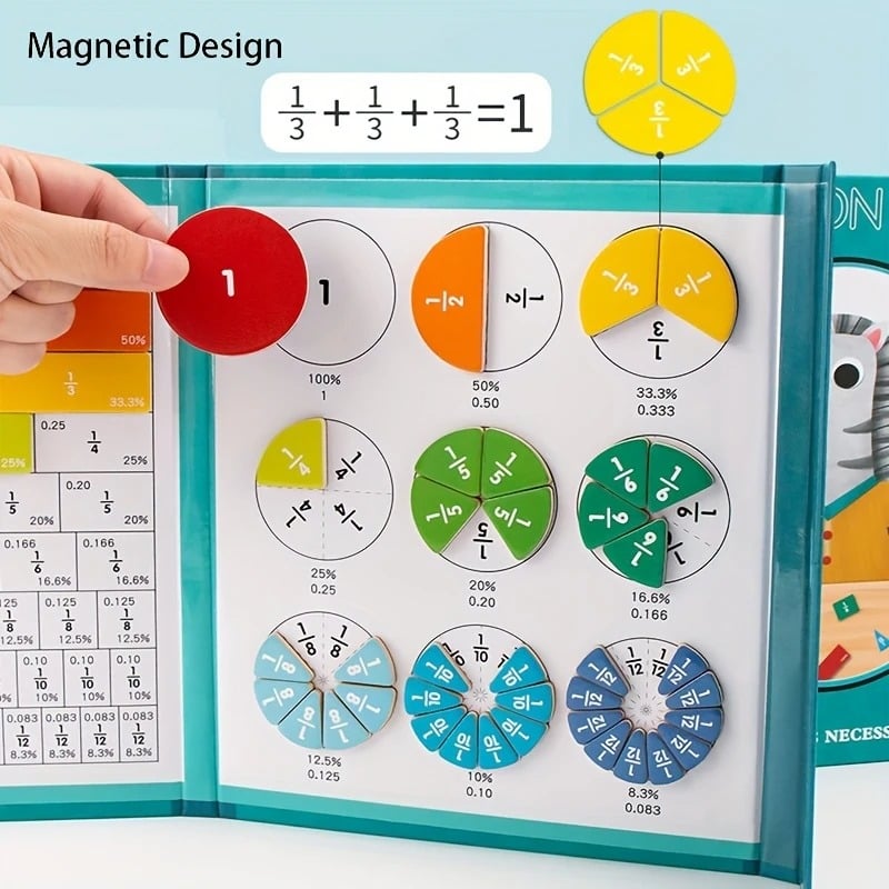 BrainBlocks™ – Montessori-Magnet-Mathe-Set
