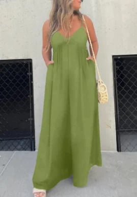 Jorinde - Eleganter Jumpsuit mit V-Ausschnitt