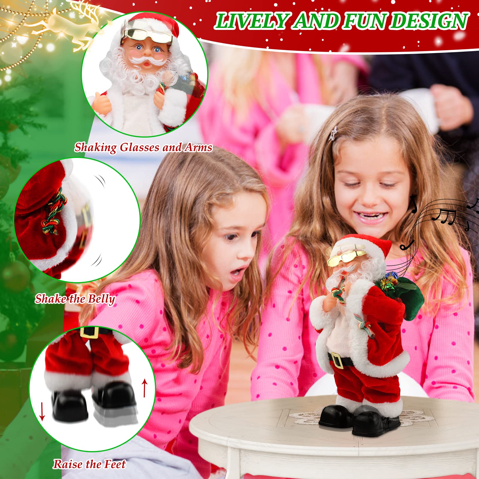 JollyGroove™ – Weihnachtsmann-Spielzeug