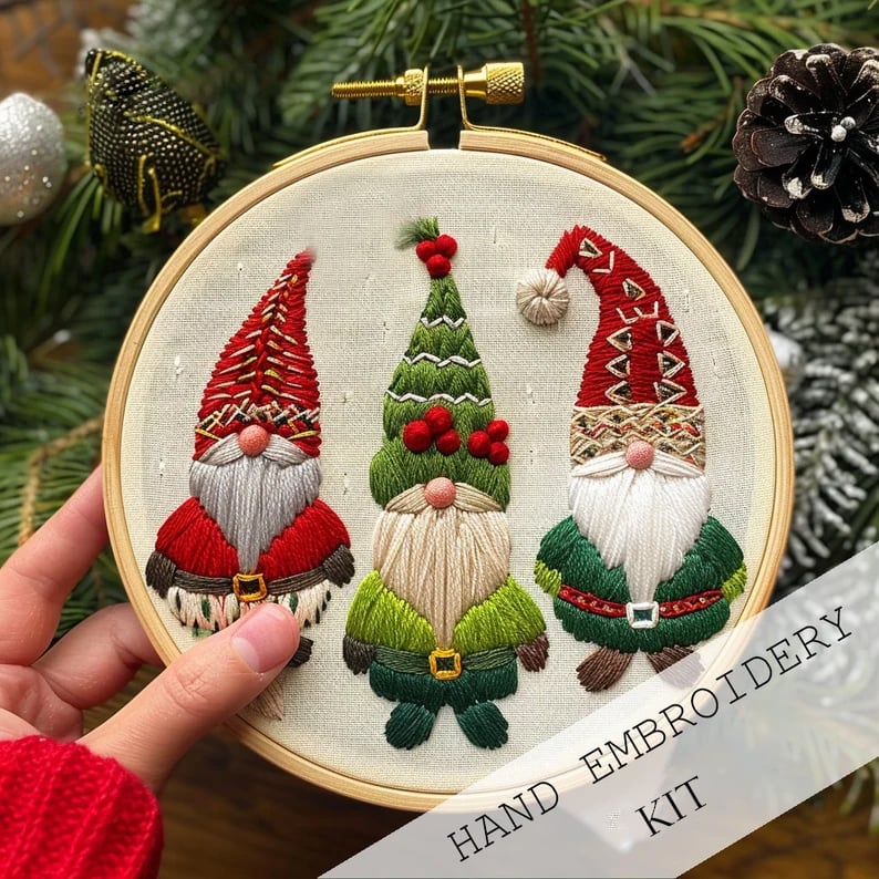 HollyHoop™ - Winter-Stickset für Einsteiger