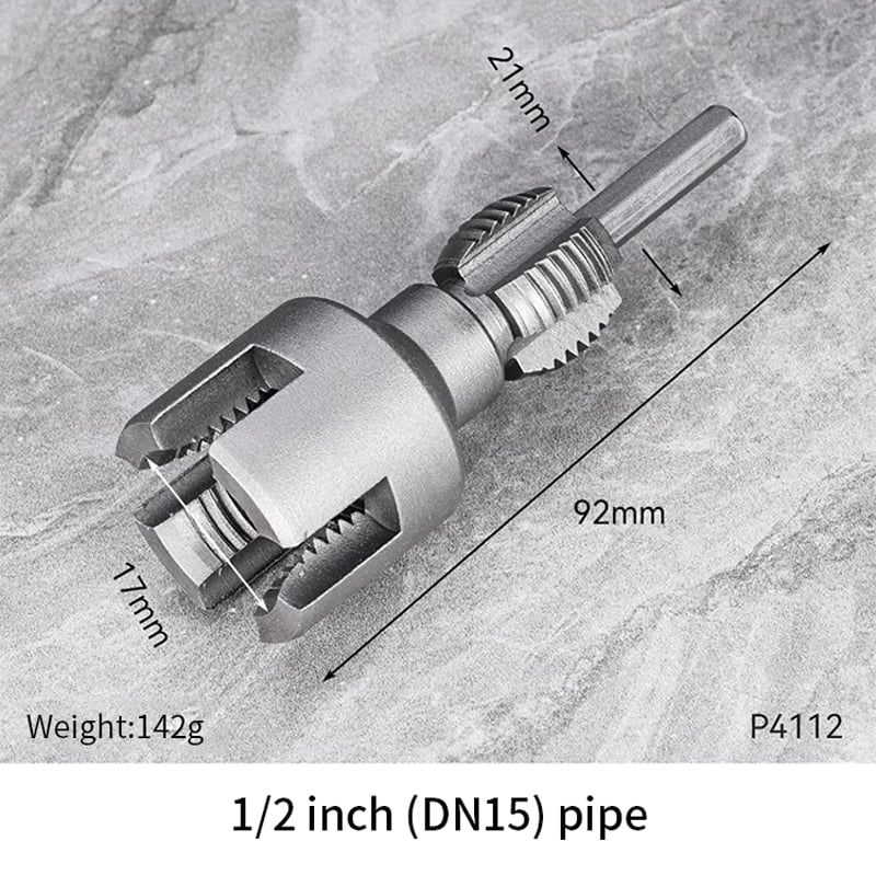 Gewindeschneider-Set – Für defekte Rohre & neue Anschlüsse Set (1/2" + 3/4")