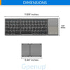 Keyless™ Faltbare drahtlose Bluetooth-Tastatur