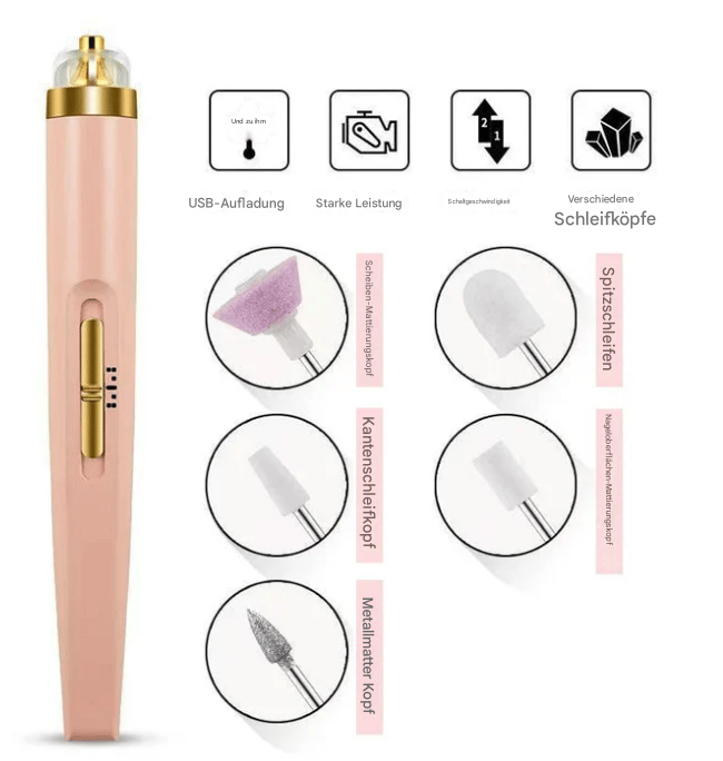 NailPro™ - Elektrisches Maniküre-Set