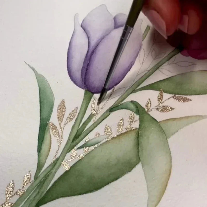 AquaLume™ – Brillante Metallic-Aquarellfarben