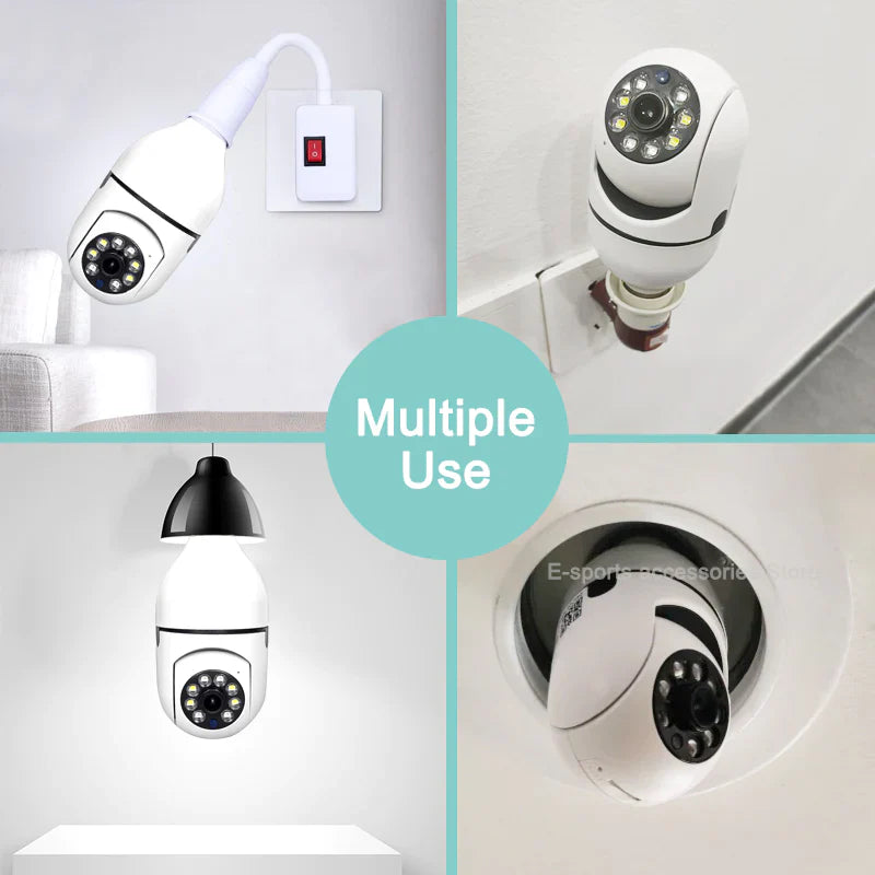 Die Original BulbCam360 – Kabellose Intelligente Sicherheitskamera