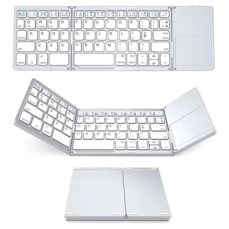 Keyless™ Faltbare drahtlose Bluetooth-Tastatur