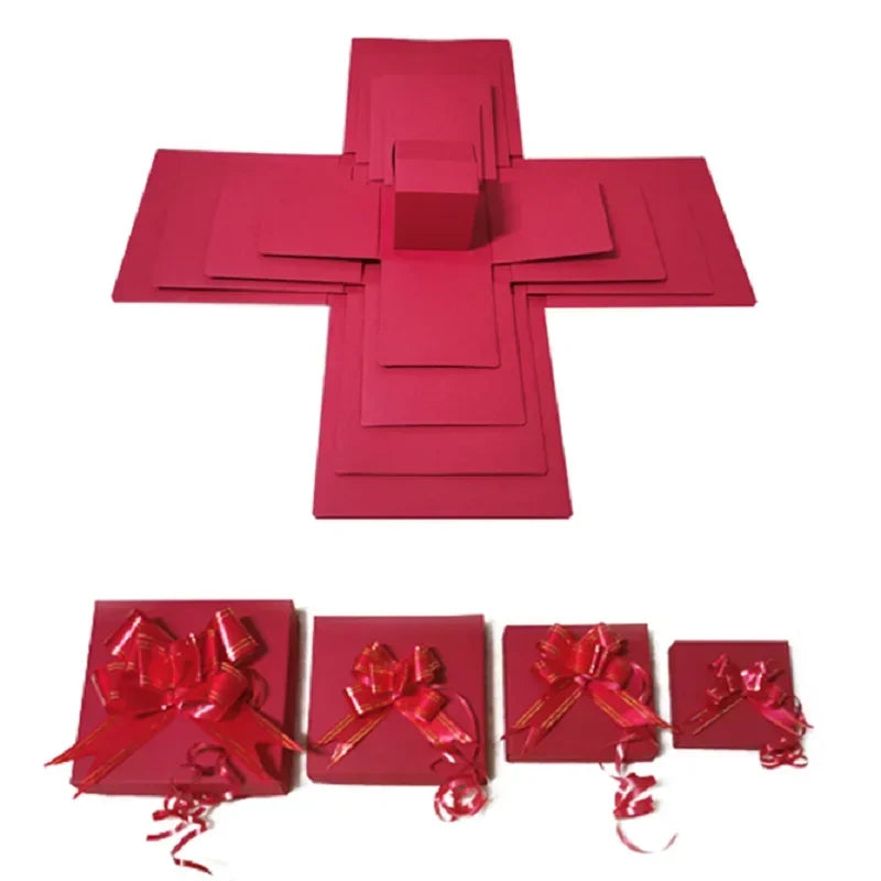 DIY Überraschungs-Explosion Geschenkbox