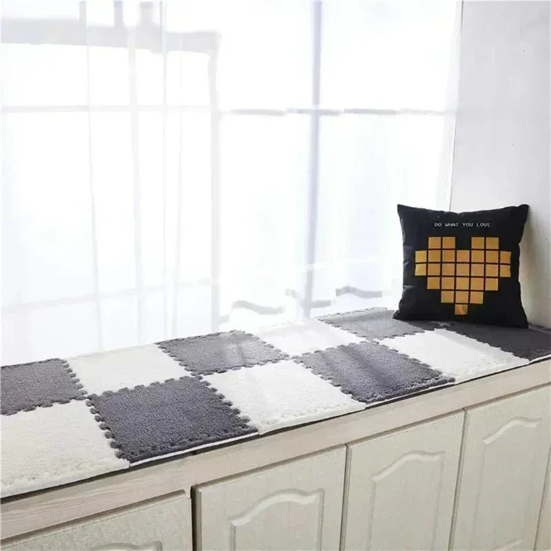 Ultra-weicher Plüsch-Teppich für Ihr Zuhause (30 × 30 cm)