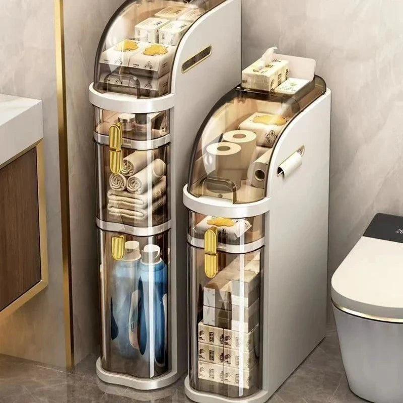 NookGlide™ - Schlanker Bad-Organizer auf Rollen