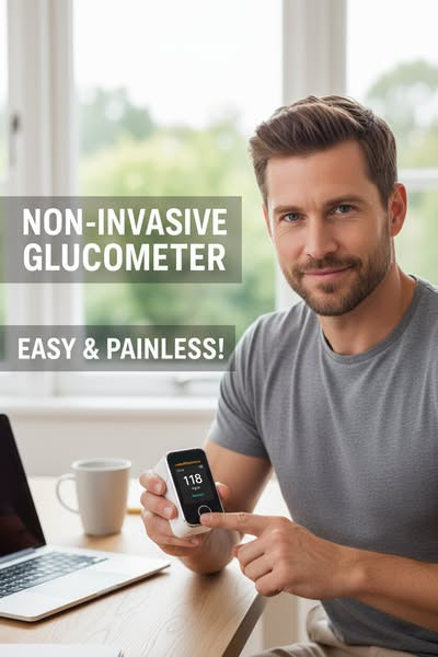 GlucoLight™ – Nicht-invasives 8-in-1-Blutzuckermessgerät
