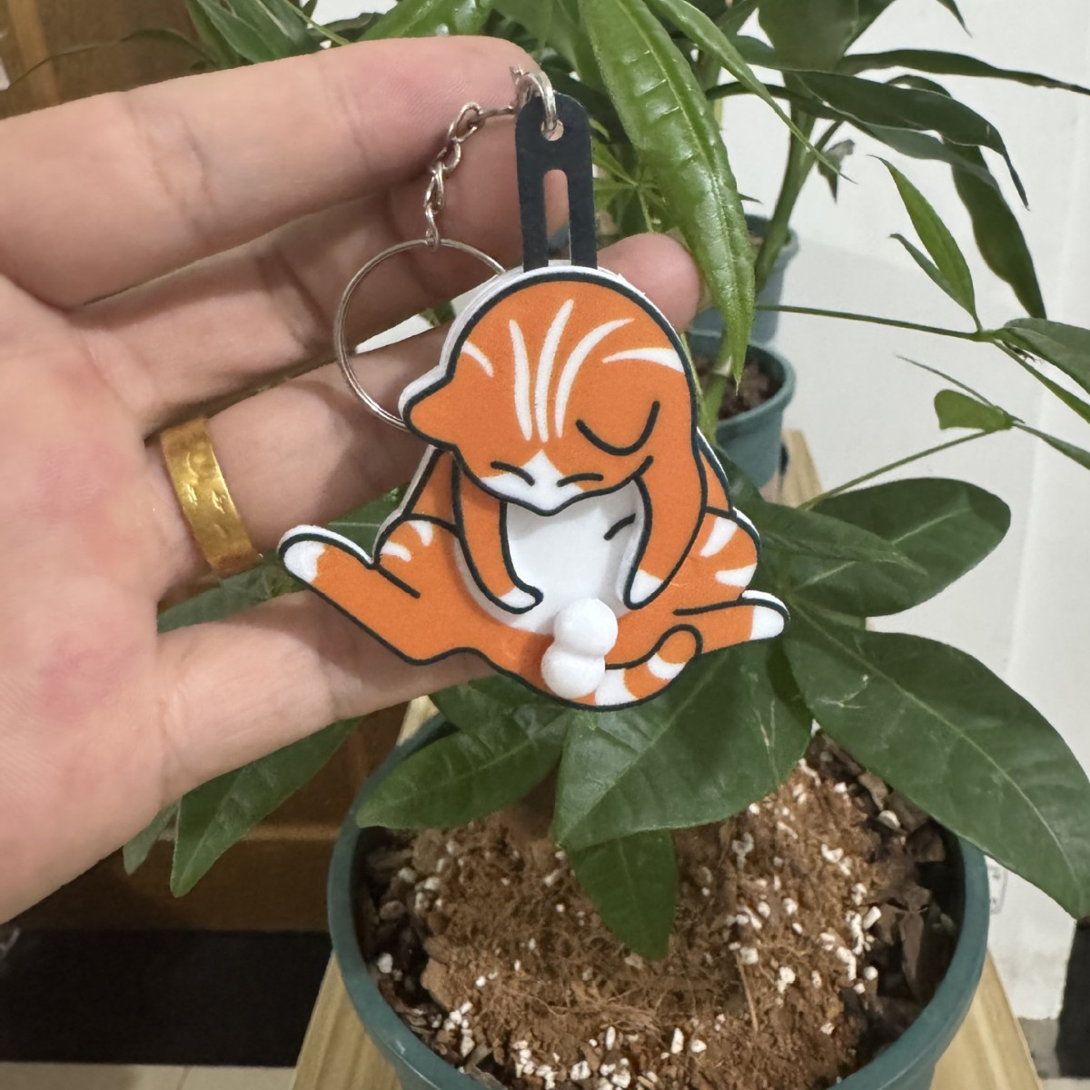 CatKeychain™ - Roterende Kattenøglering