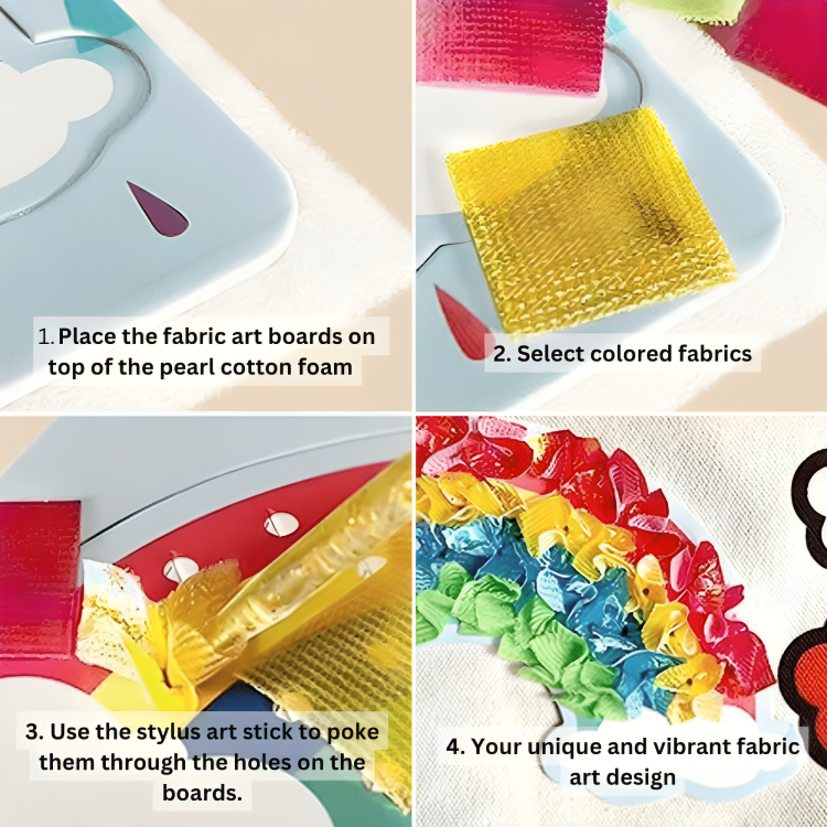 PatchWorks™ – Kreatives Stoffkunst-Set