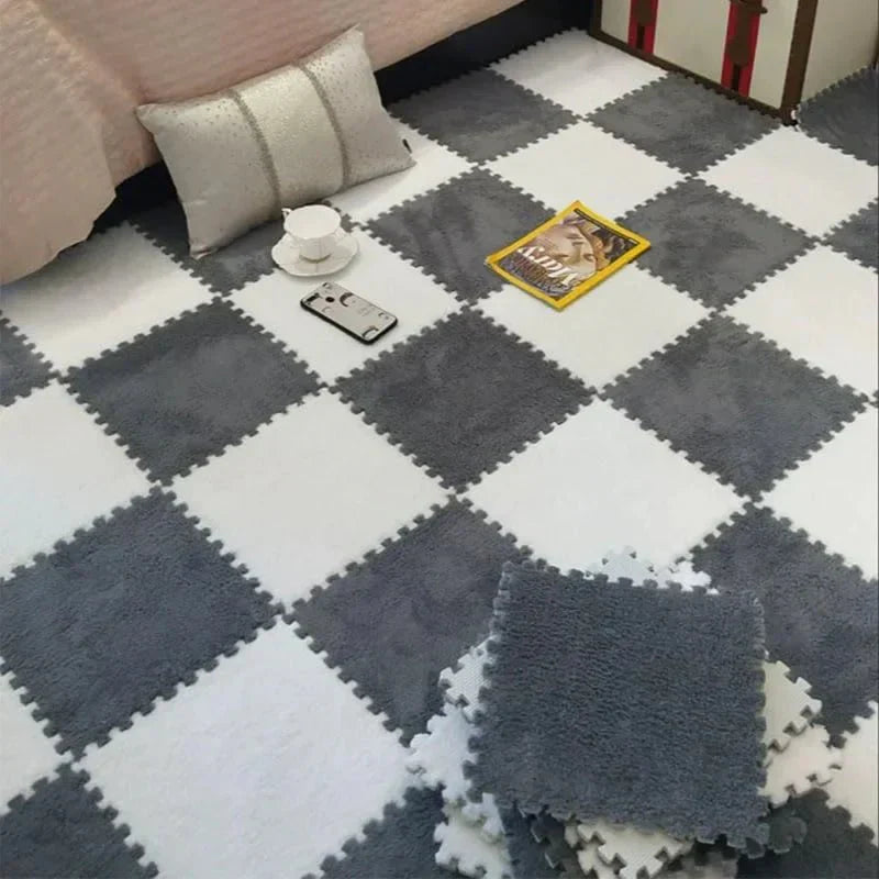 Ultra-weicher Plüsch-Teppich für Ihr Zuhause (30 × 30 cm)