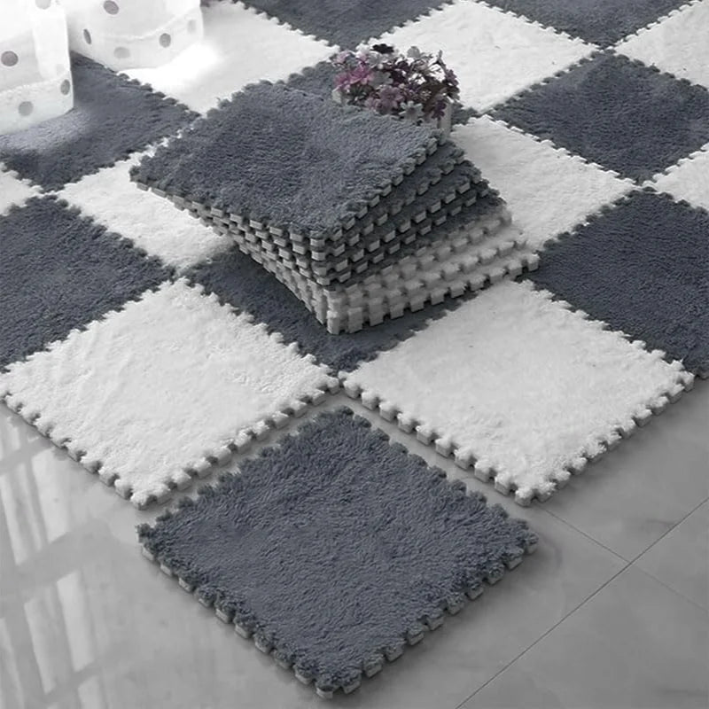 Ultra-weicher Plüsch-Teppich für Ihr Zuhause (30 × 30 cm)