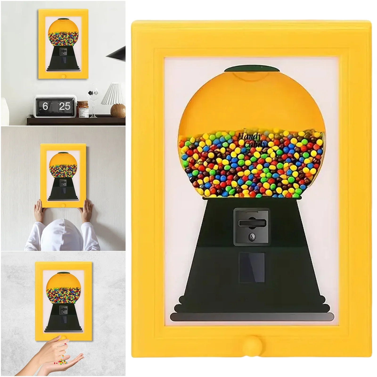 SweetFrame™ – Fotorahmen mit Süßigkeitenfach für frische Leckereien