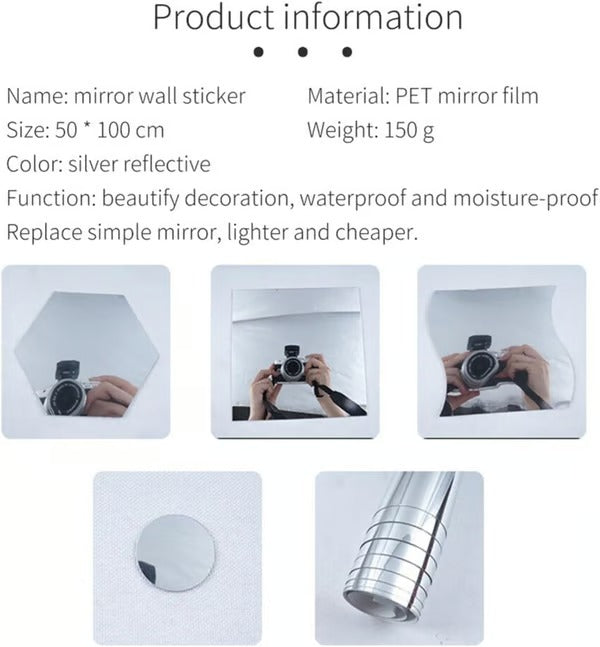 SafeReflect™ - Flexible PET-Spiegelfolie