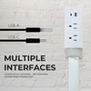PowerNest™ – Flexibler drehbarer Stromverteiler mit USB-
