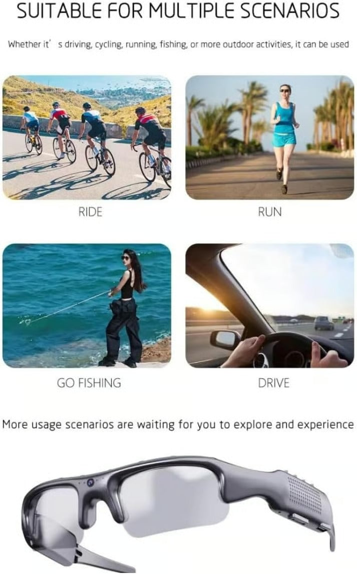 VisionEdge™  – HD-Smartkamera-Sportbrille