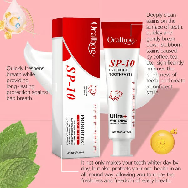 FreshBiome™ – Probiotische Zahnpasta für weißere Zähne