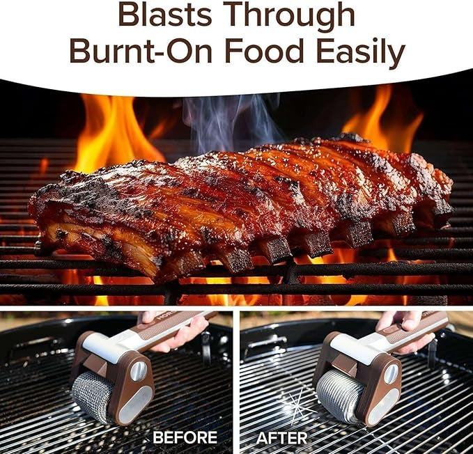 GrillBlitz™ – Reinigungsbürste für Grill