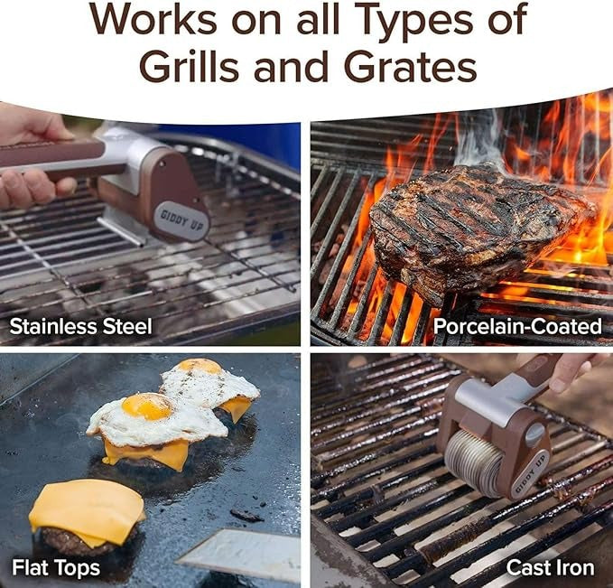 GrillBlitz™ – Reinigungsbürste für Grill