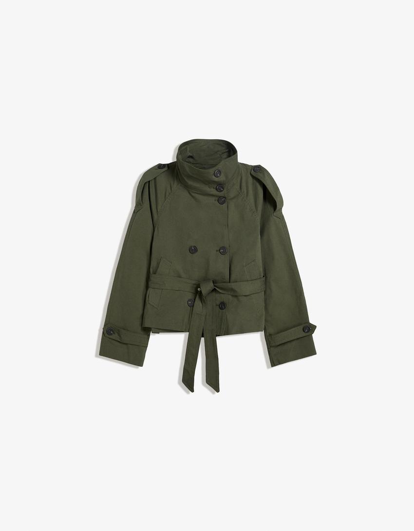AutumnEase™ - Kurz-Trenchcoat