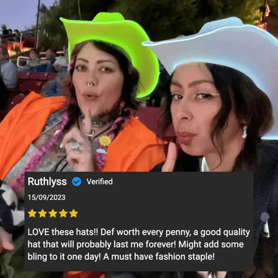 50% Rabatt | LumiRodeo™ | LED-Cowboyhut