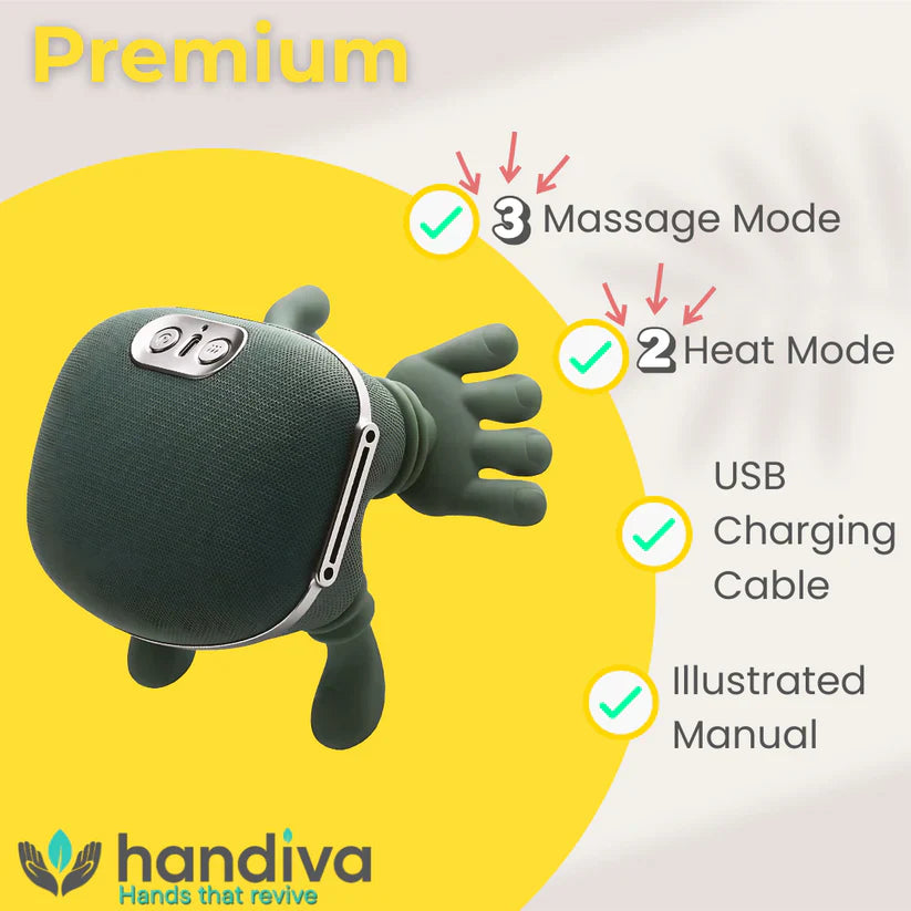 De Handiva™ – Echte Handen Nek- & Schoudermassager