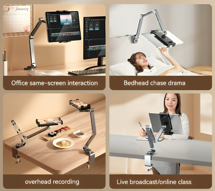 EliteStand™ - Ergonomischer 360° Tablet