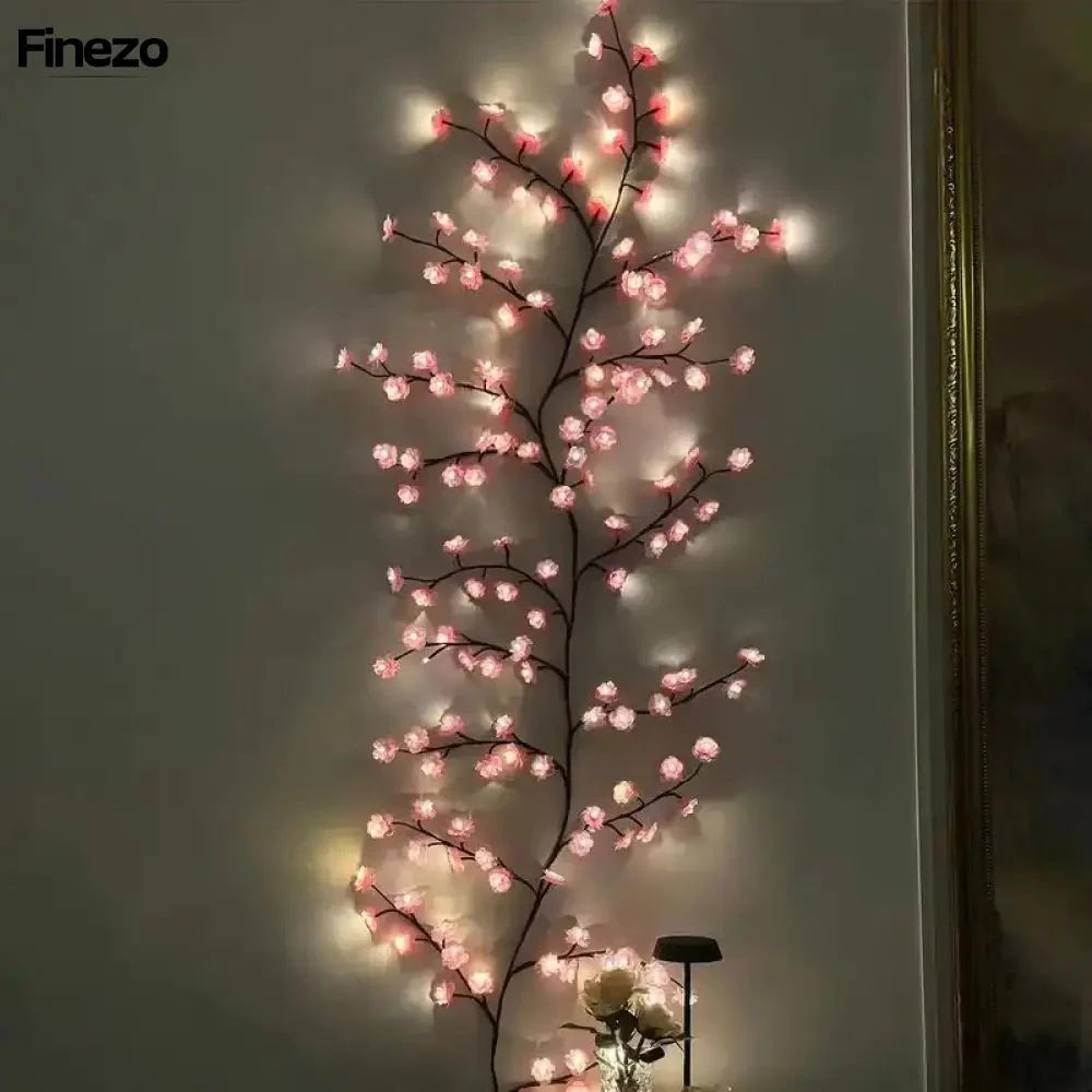 1+1 GRATIS | SakuraGlow™ - LED-Kirschblütenzweig mit 96 Lichtern