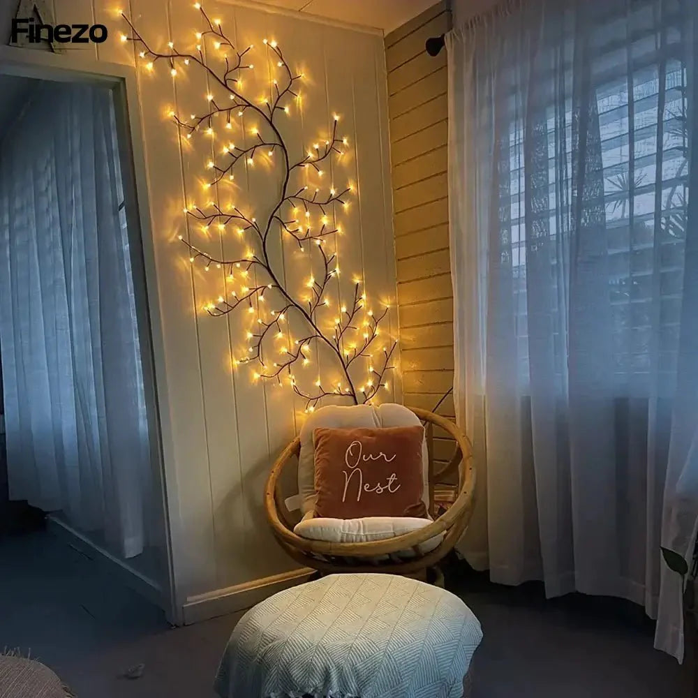 1+1 GRATIS | SakuraGlow™ - LED-Kirschblütenzweig mit 96 Lichtern