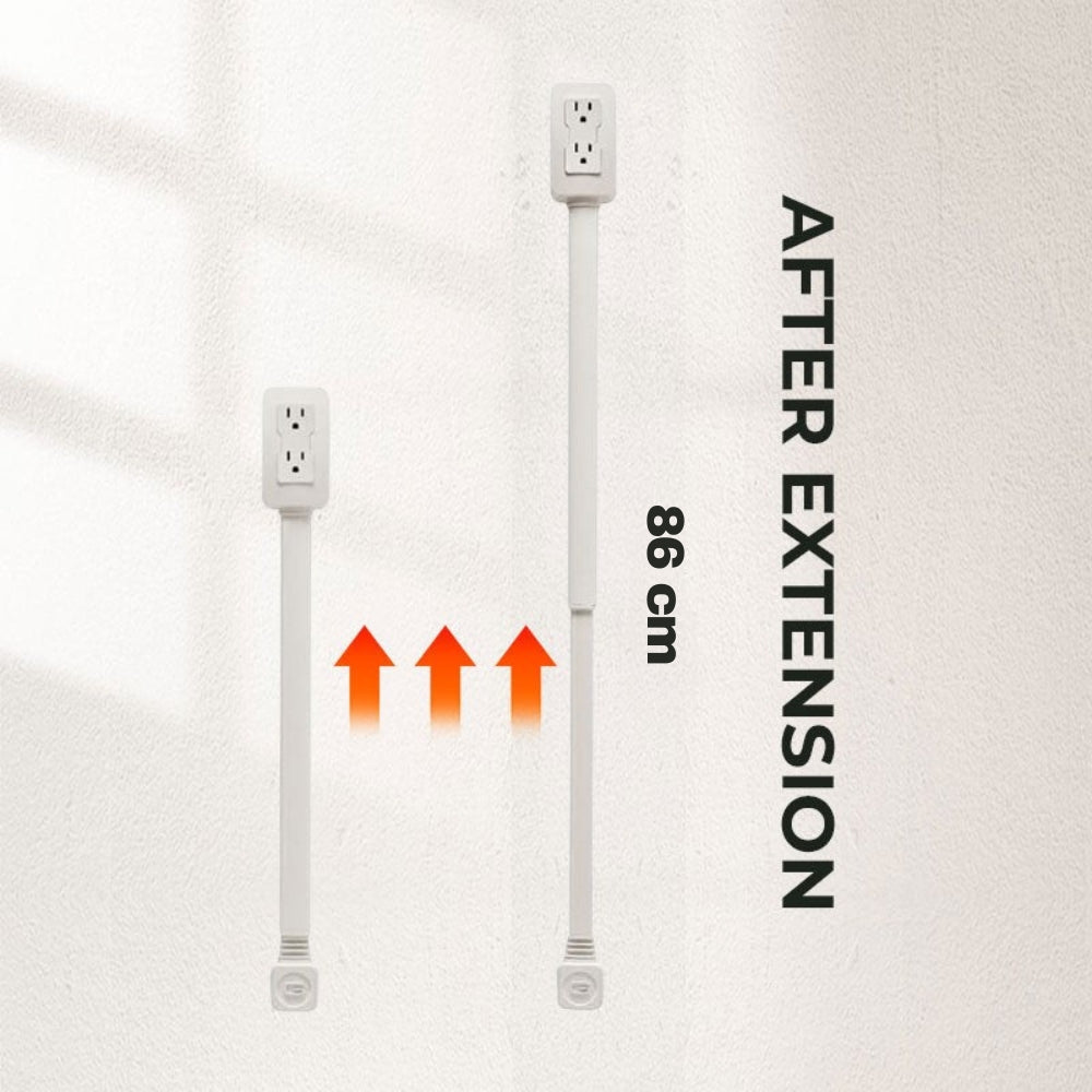 Flexibler Steckadapter mit Drehgelenk – Praktisch für schwer zugängliche Steckdosen