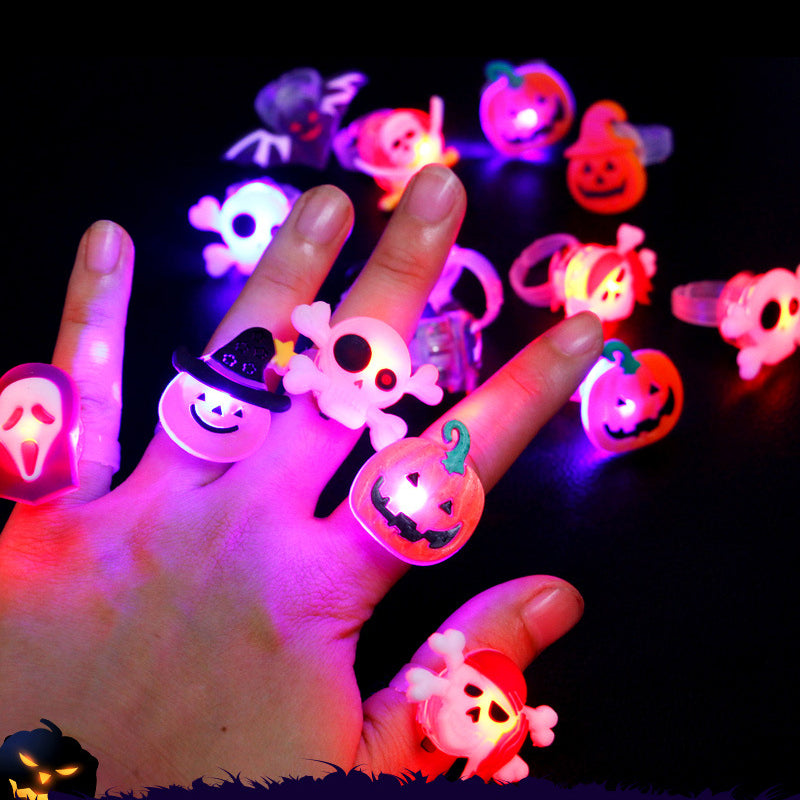 50 % RABATT | GloHex™ | Halloween - LED-Leuchtring & Brosche