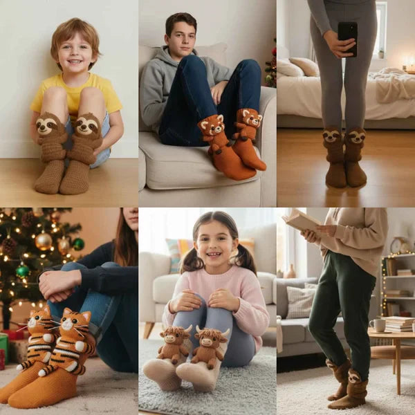 Animal Socks™ – Kuschelige Tiersocken