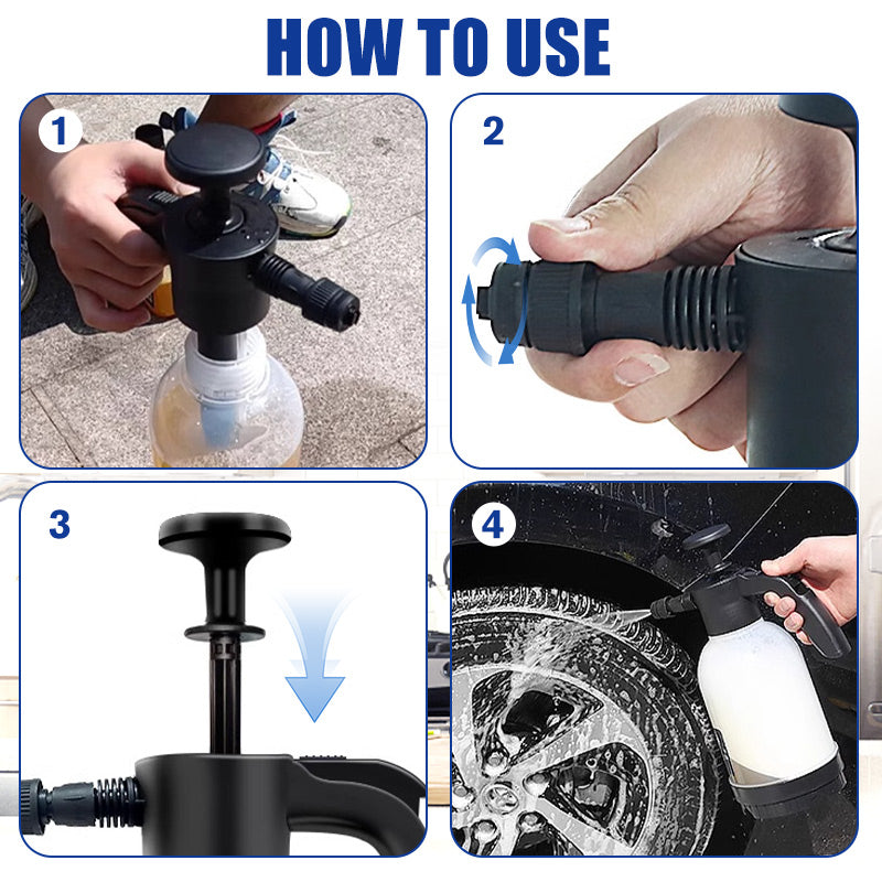 2L Pumpschaumsprüher zum Reinigen