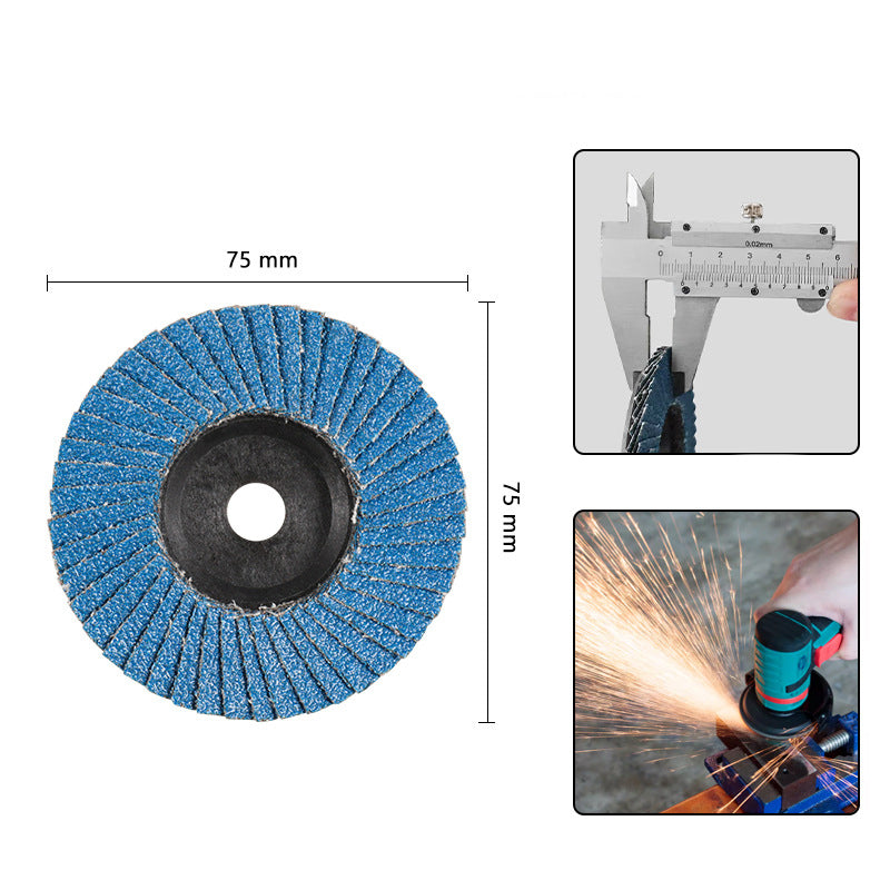 75MM Elektrisches Schleif- und Sägeblatt-Set (7-teilig) – für vielseitige Schneid- und Schleifarbeiten